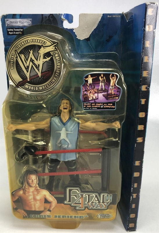 2002 WWE Jakks Pacific Fatal Four Way Series 2 Chris Jericho Action & Toy Figures PWcatalog