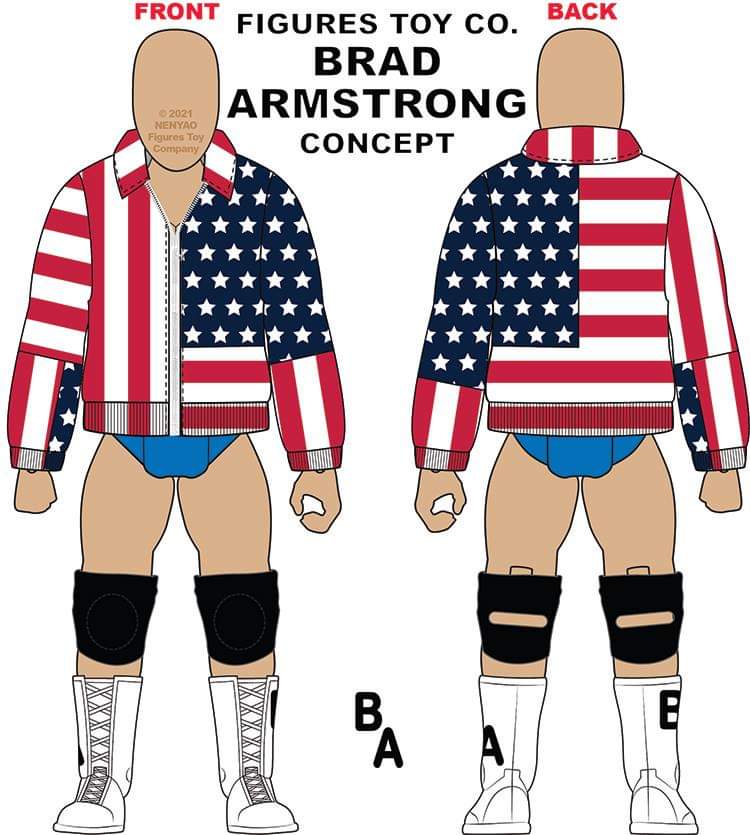 FTC Legends of Professional Wrestling [Modern] Brad Armstrong