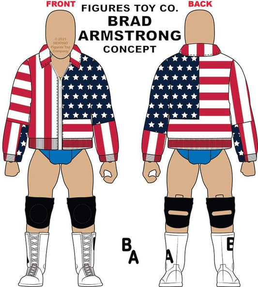 FTC Legends of Professional Wrestling [Modern] Brad Armstrong