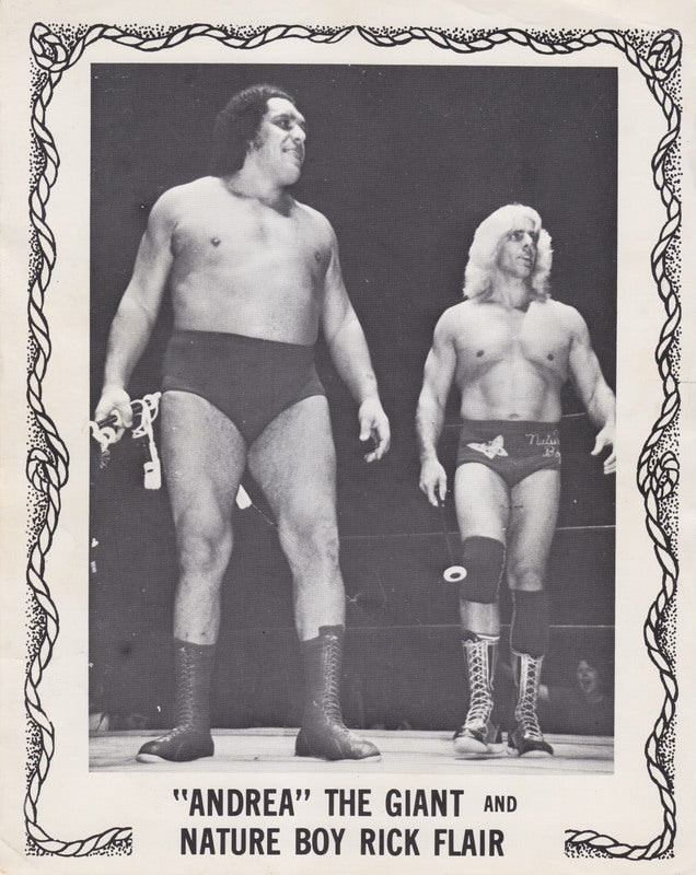 Promo-Photo-Territories-1970's-IWA-Andre the Giant, Ric Flair 