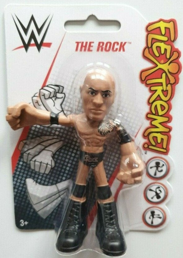 WWE Mattel Flextreme The Rock Action & Toy Figures PWcatalog