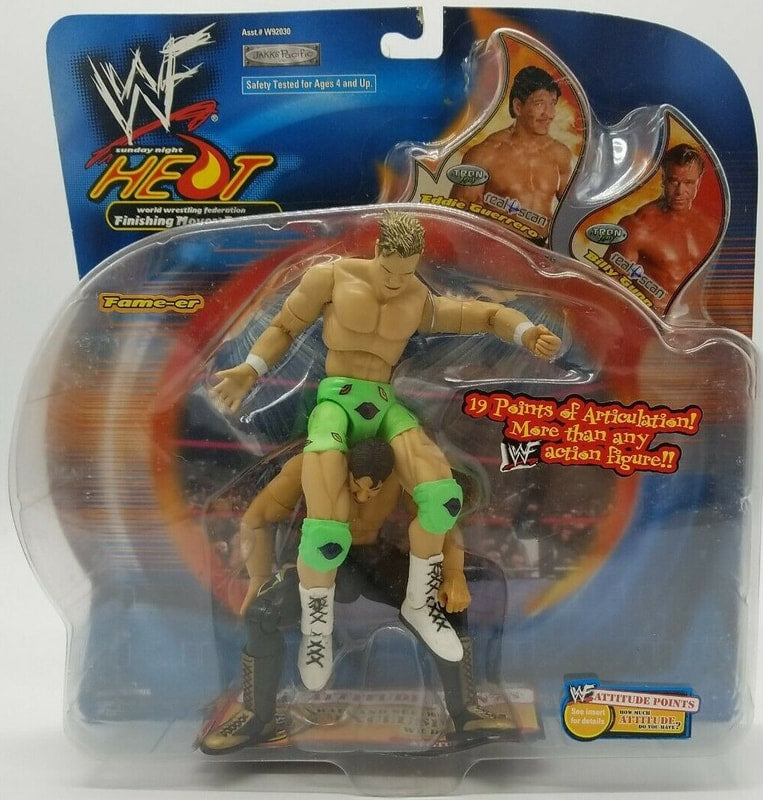 2001 WWF Jakks Pacific Finishing Moves Series 3 "Fame-er": Billy Gunn & Eddie Guerrero