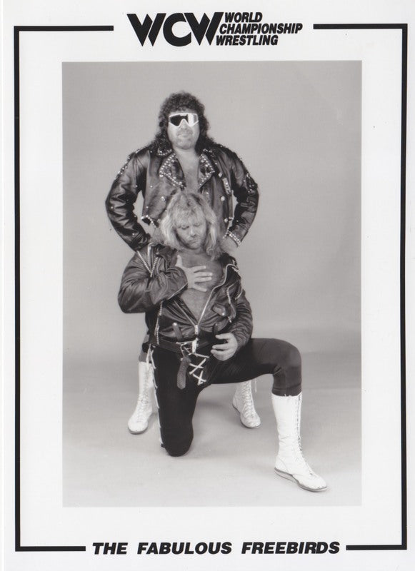 WCW Fabulous Freebirds 5x7 