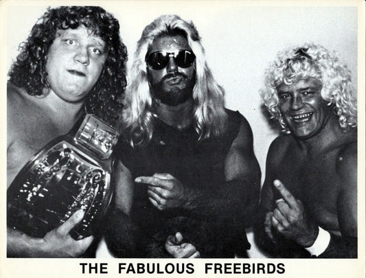 1980s UWF Fabulous Freebirds Promo Photo