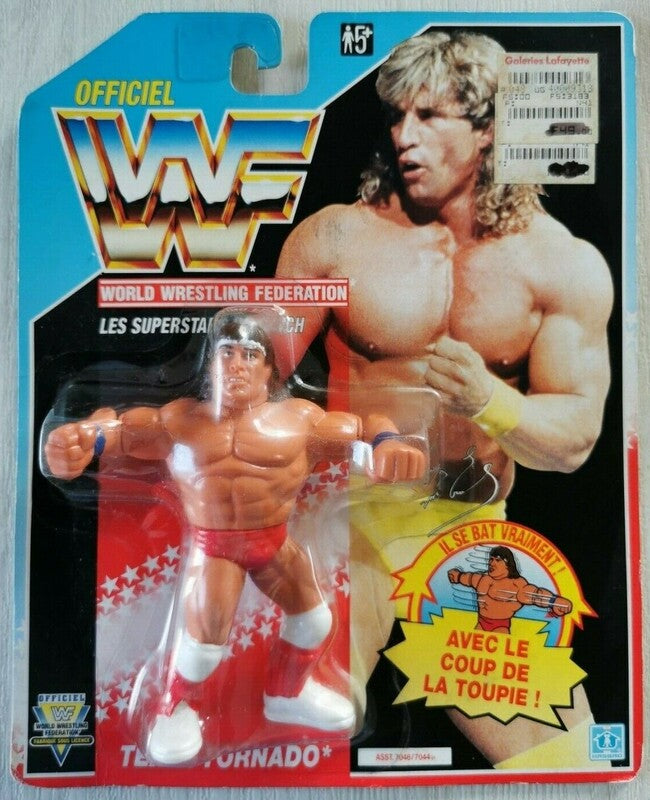 WWF Hasbro 3 Texas Tornado with Texas Twister!