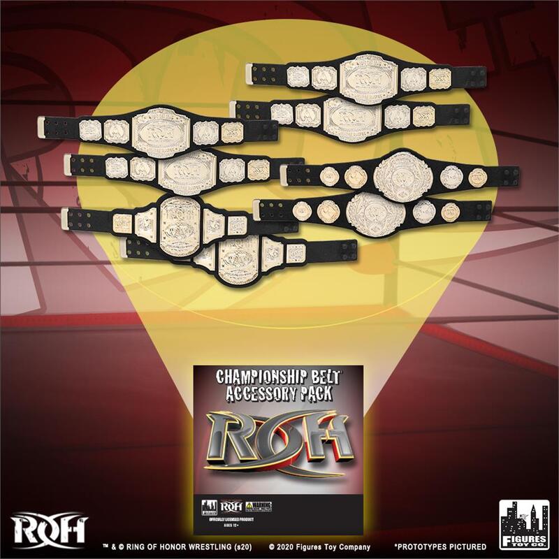 ROH FTC Accessory Sets: Championship Belt Accessory Pack [Version 2] Action & Toy Figures PWcatalog