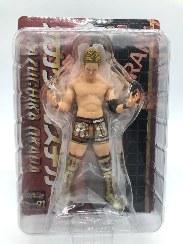 NJPW Toki-Meki Purokau Heroes Kazuchika Okada [With Blond Hair] Action & Toy Figures PWcatalog