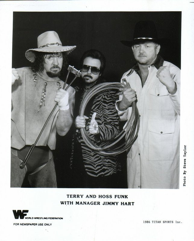 1986 Funk Brothers w/Jimmy Hart (RARE) PWcatalog