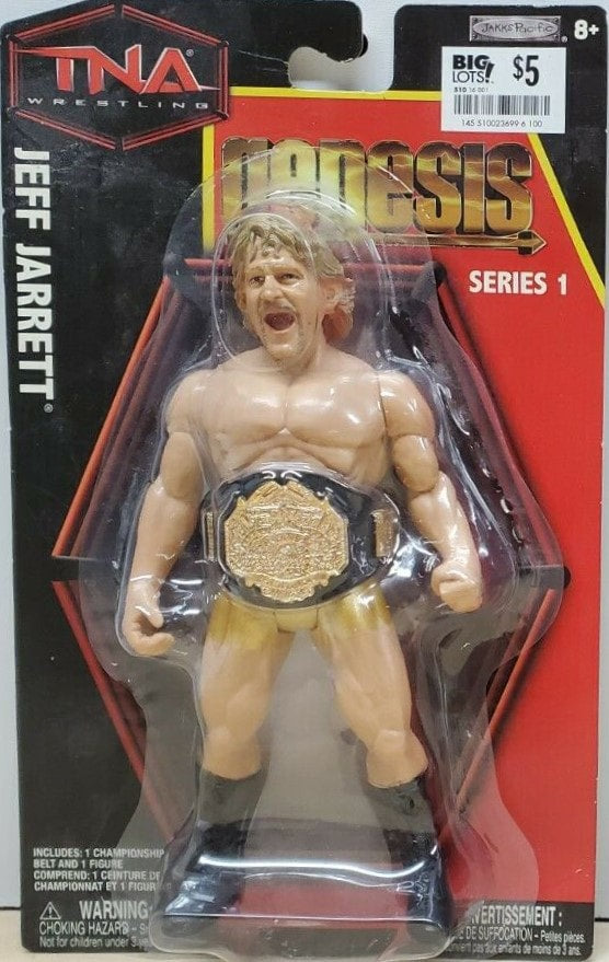 TNA/Impact Wrestling Jakks Pacific Genesis 1 Jeff Jarrett [With TNA World Title] Action & Toy Figures PWcatalog
