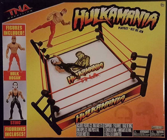 TNA/Impact Wrestling Jakks Pacific Genesis Wrestling Rings & Playsets: Hulkamania Playset [With Hulk Hogan & Sting]