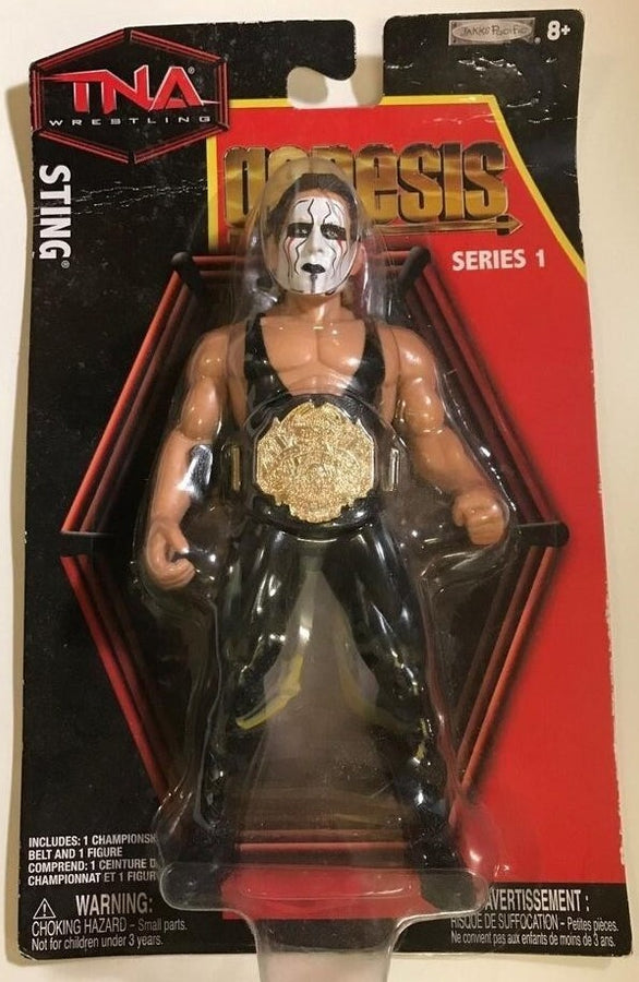 TNA/Impact Wrestling Jakks Pacific Genesis 1 Sting [With TNA World Title] Action & Toy Figures PWcatalog