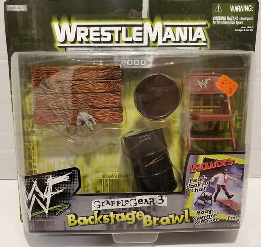 1999 WWF Jakks Pacific Grapple Gear Series 3: Backstage Brawl