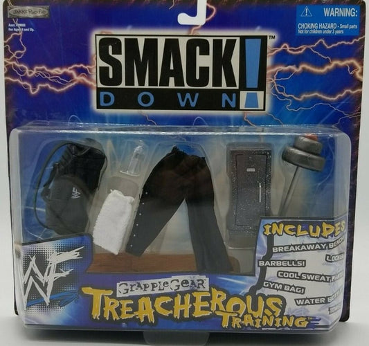 1999 WWF Jakks Pacific Grapple Gear Smackdown! Treacherous Training