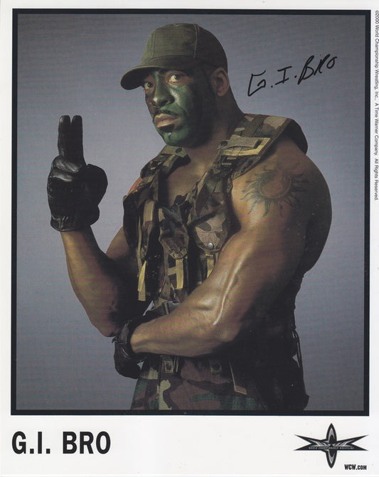 WCW G.I. Bro (signed) 