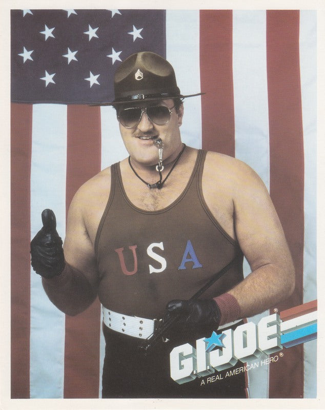 1980's Hasbro Sgt. Slaughter G.I. Joe vintage color