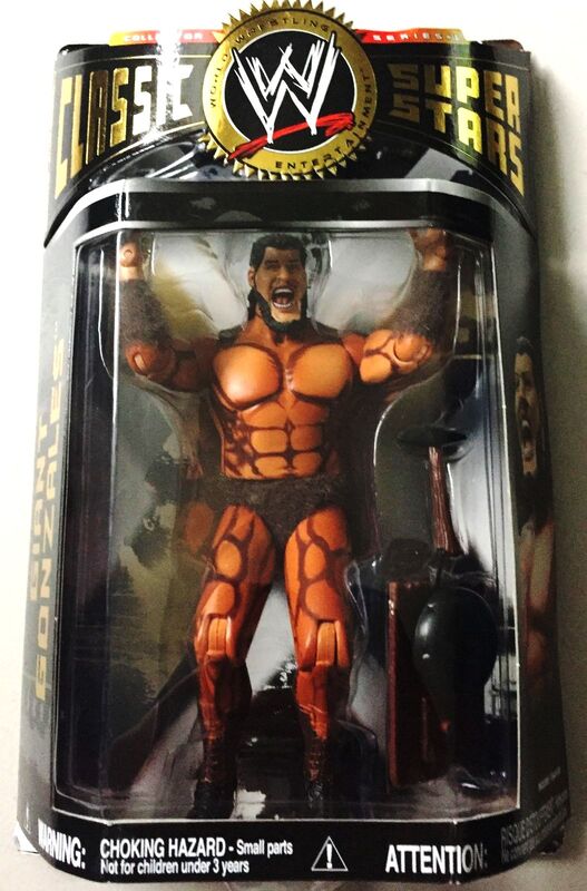 WWE Jakks Pacific Classic Superstars 16 Giant Gonzalez [With Real-Feel Hair] Action & Toy Figures PWcatalog