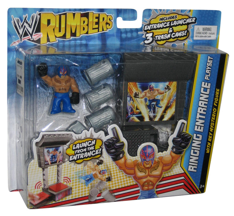 WWE Mattel Rumblers 2 Ringing Entrance Playset [With Rey Mysterio] Action & Toy Figures PWcatalog