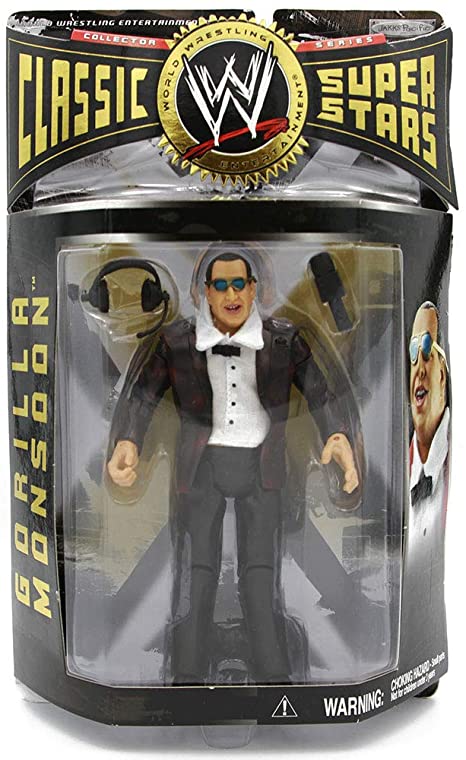 WWE Jakks Pacific Classic Superstars 7 Gorilla Monsoon Action & Toy Figures PWcatalog