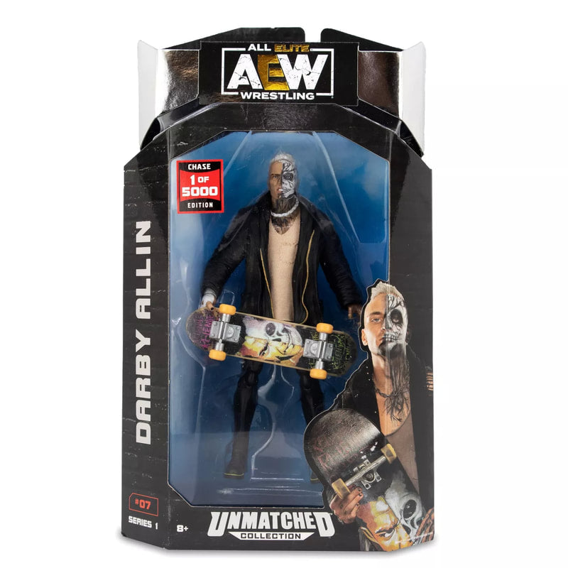 AEW Jazwares Unmatched Collection 1 #07 Darby Allin [Chase Edition] Action & Toy Figures PWcatalog