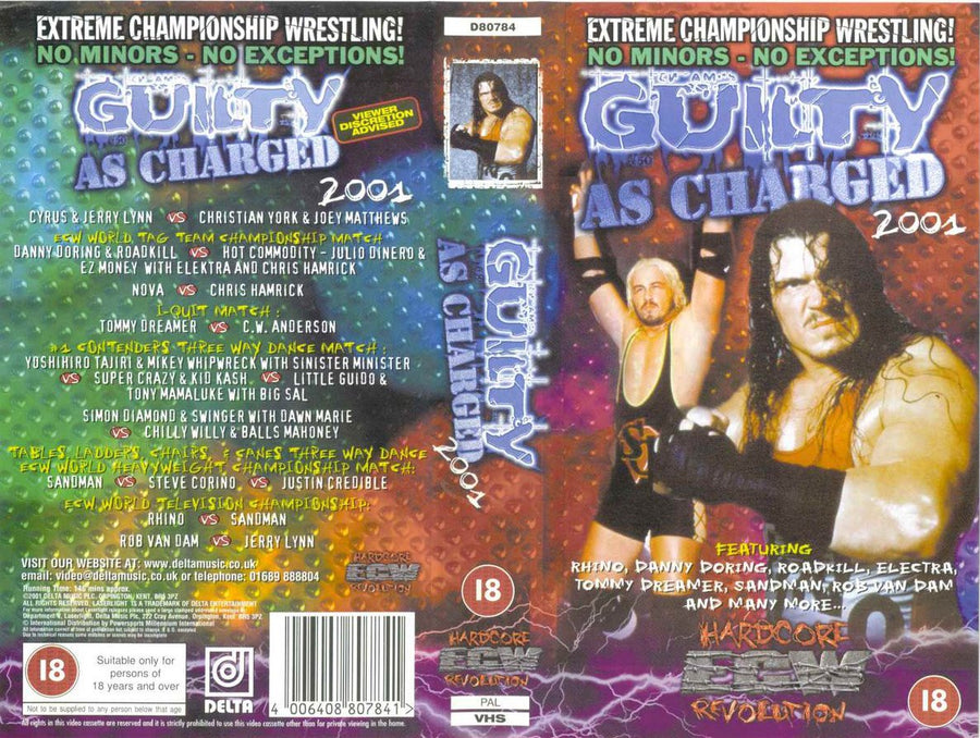 uilty as charged 2001 DVDs & Videos Pwcatalog