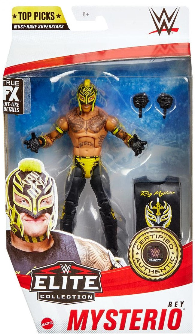 WWE Mattel Top Picks 2021 Rey Mysterio Action & Toy Figures PWcatalog