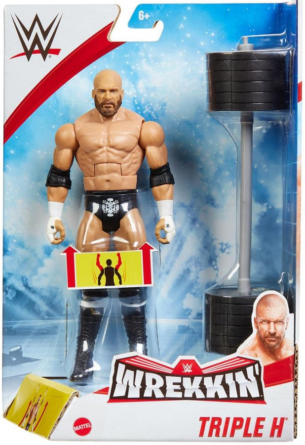 WWE Mattel Wrekkin' 3 Triple H Action & Toy Figures PWcatalog