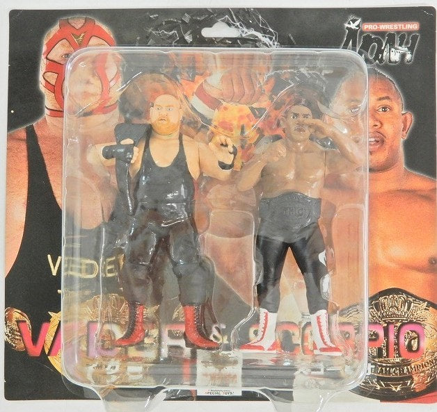 Pro-Wrestling NOAH Mogura House Multipack: Vader [With Championship] & Scorpio [With Black Pants & Championship] Action & Toy Figures PWcatalog
