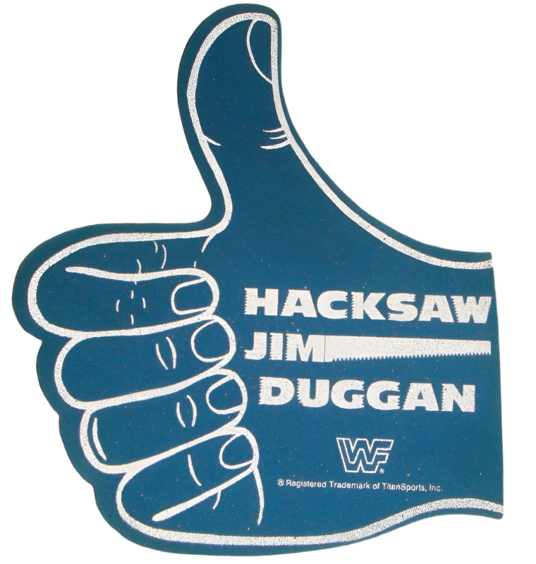 Hacksaw Jim Duggan foam Finger Foam PWcatalog