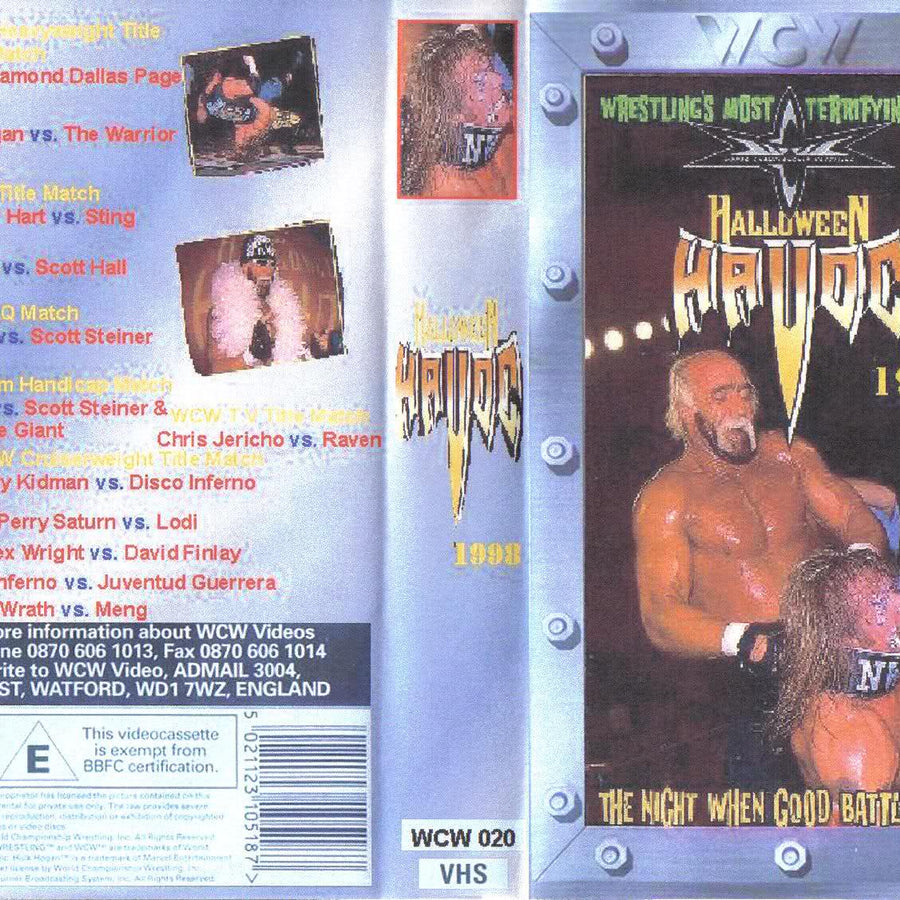 halloween havoc 1998 DVDs & Videos Pwcatalog