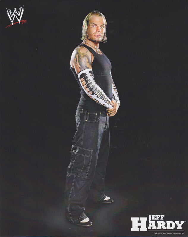 2008 Jeff Hardy WWE Promo Photo