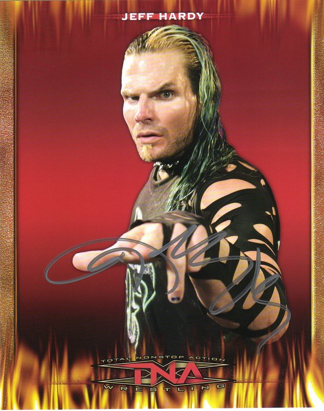 2006 TNA Jeff Hardy (signed) 