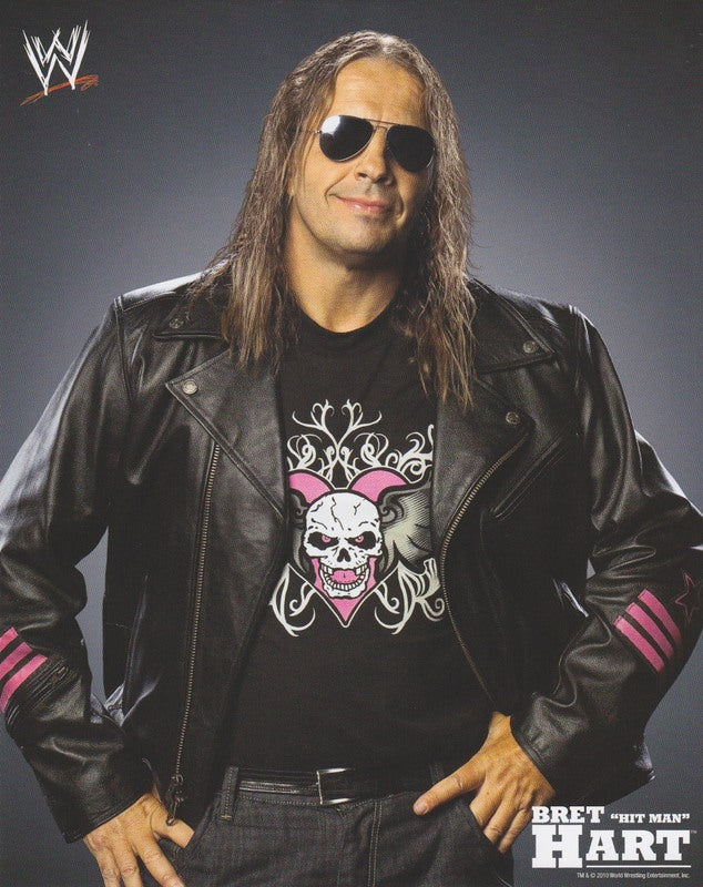 2010 Bret Hitman Hart WWE Promo Photo