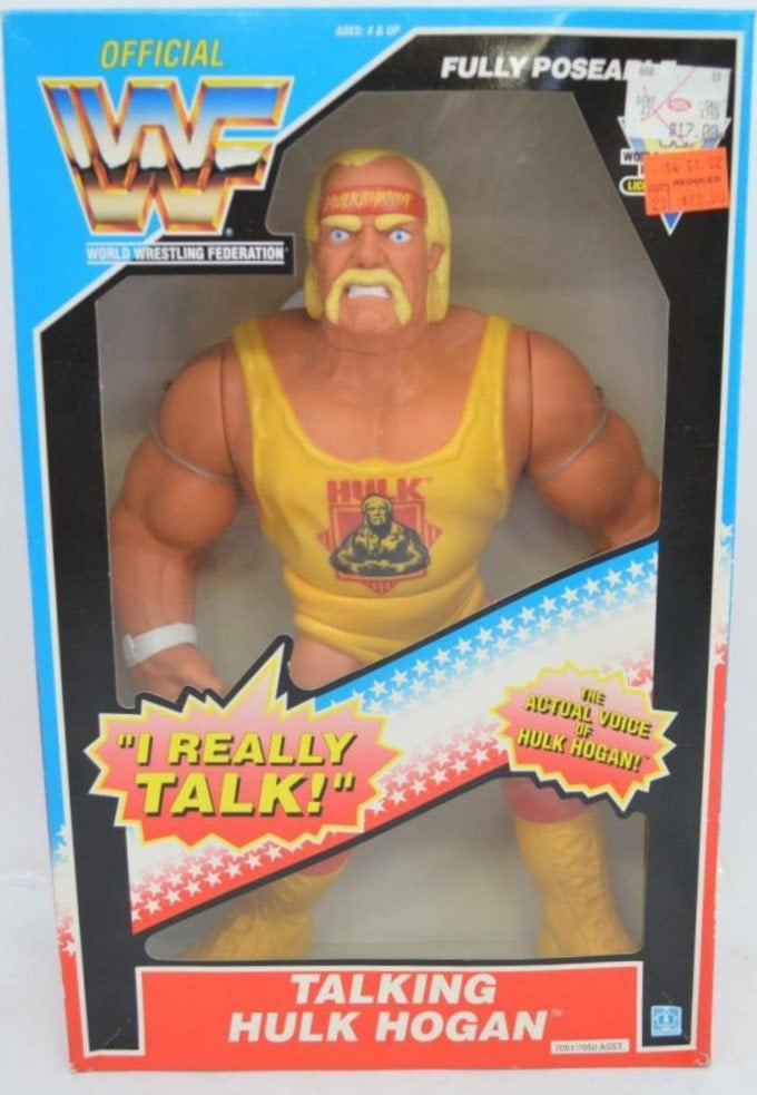 WWF Hasbro 12" Talking Talking Hulk Hogan