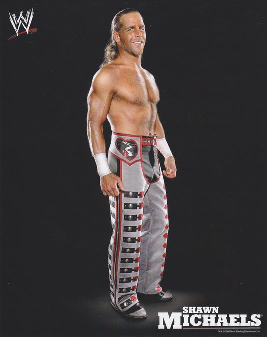 2008 Shawn Michaels WWE Promo Photo