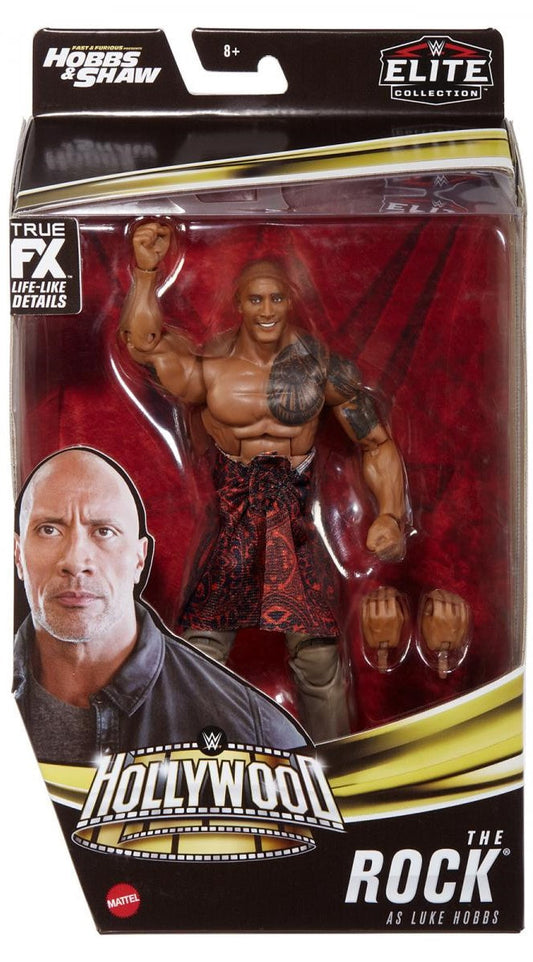WWE Mattel Hollywood 1 The Rock as Luke Hobbs [Exclusive]