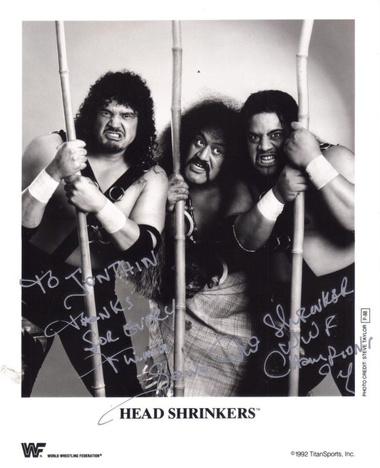 1992 Head Shrinkers P088 (signed) b/w 