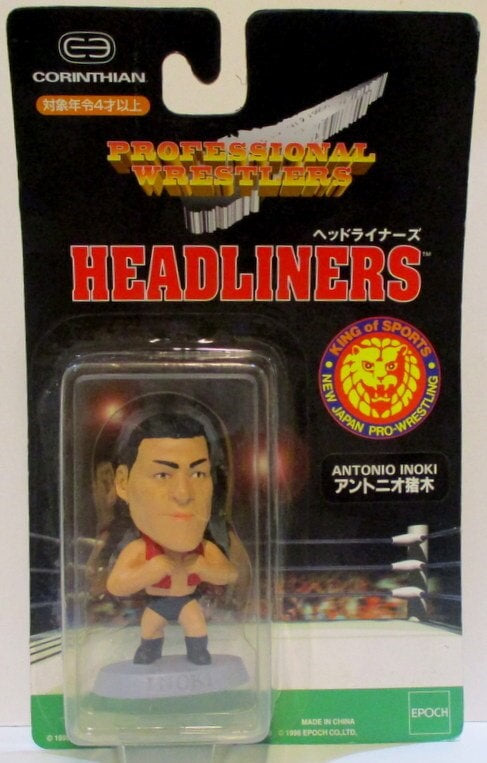 NJPW Epoch Professional Wrestlers Headliners Antonio Inoki [With Red Towel] Action & Toy Figures PWcatalog