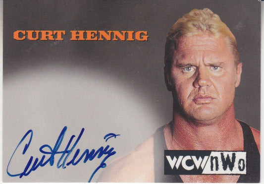 1998 Topps WCW/NWO Curt Hennig autograph 2017 approx value:$200