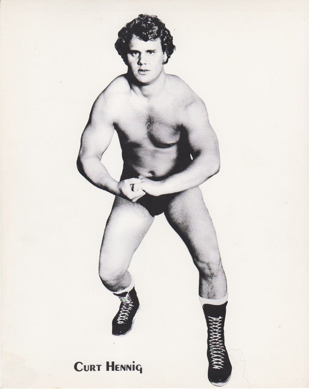 1980s WWWF Curt Hennig Promo Photo
