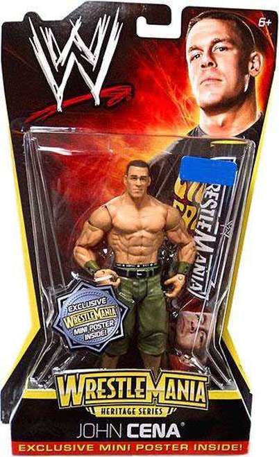 WWE Mattel WrestleMania Heritage 2 John Cena [Exclusive] Action & Toy Figures PWcatalog