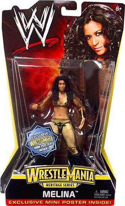 WWE Mattel WrestleMania Heritage 2 Melina [Exclusive] Action & Toy Figures PWcatalog