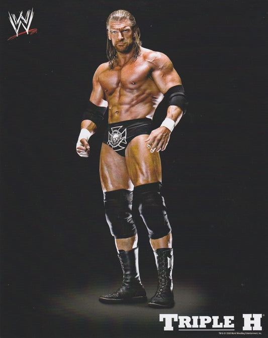 2008 Triple H WWE Promo Photo