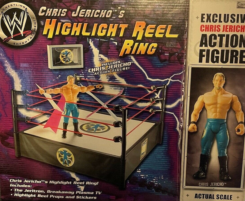 WWE Jakks Pacific Chris Jericho's Highlight Reel [With Chris Jericho] Action & Toy Figures PWcatalog