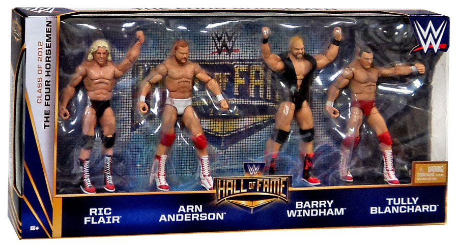 WWE Mattel Hall of Fame Multipack: The Four Horsemen: Ric Flair, Arn Anderson, Barry Windham & Tully Blanchard [Exclusive] Action & Toy Figures PWcatalog