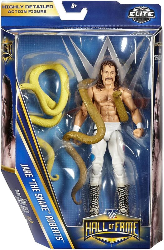 WWE Mattel Hall of Fame 5 Jake "The Snake" Roberts [Exclusive] Action & Toy Figures PWcatalog