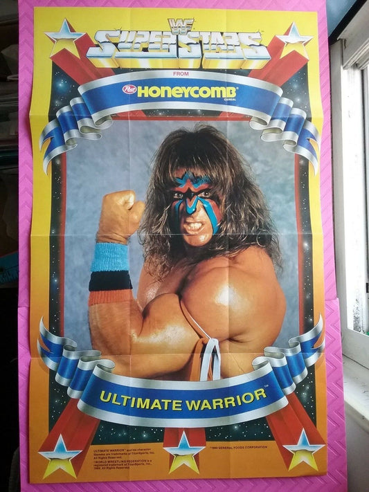 Honeycomb WWF Ultimate Warrior poster