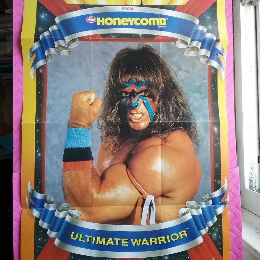 Honeycomb WWF Ultimate Warrior poster PWcatalog