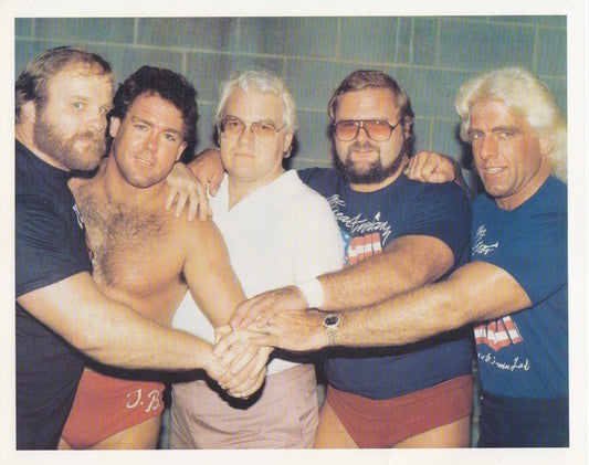 2005 NWA Four Horsemen Wrestle Reunion 8x10 Promo Photo