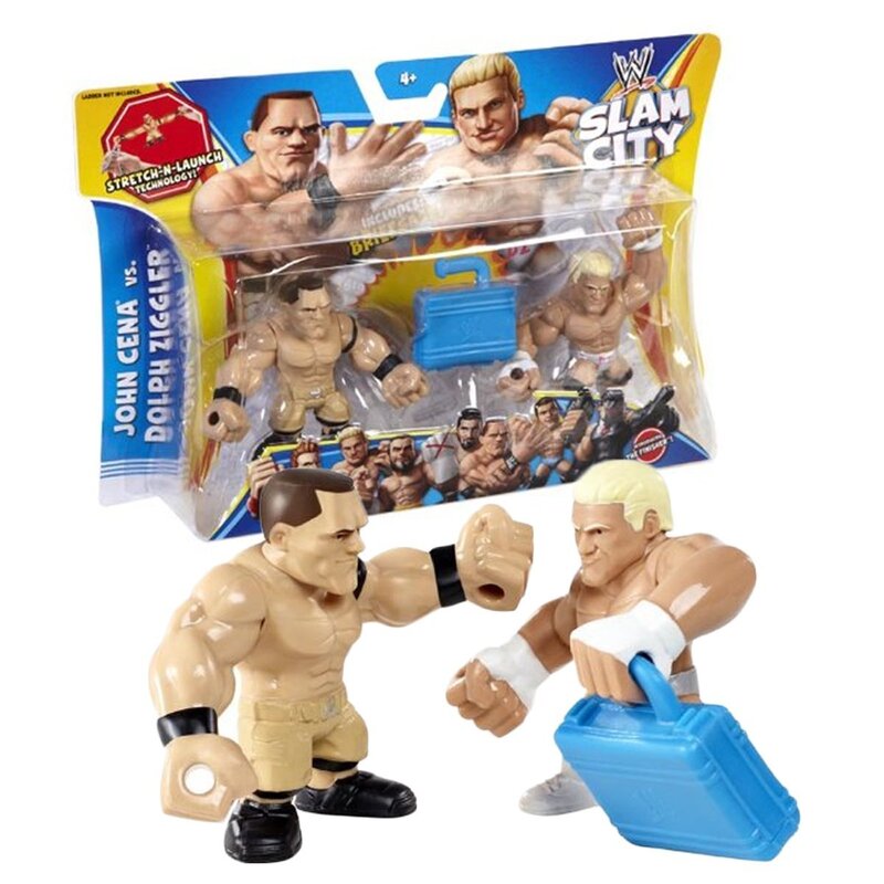 WWE Mattel Slam City Multipack: John Cena vs. Dolph Ziggler