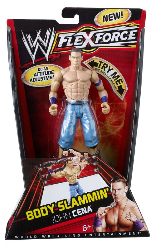 WWE Mattel Flex Force 2 Body Slammin' John Cena Action & Toy Figures PWcatalog